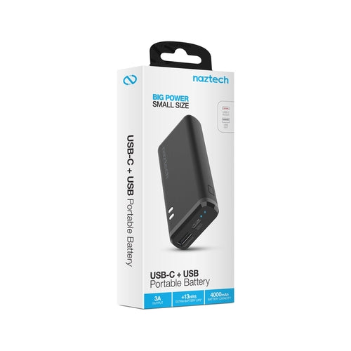 PowerVibe 4000mAh DualCharge Power Bank